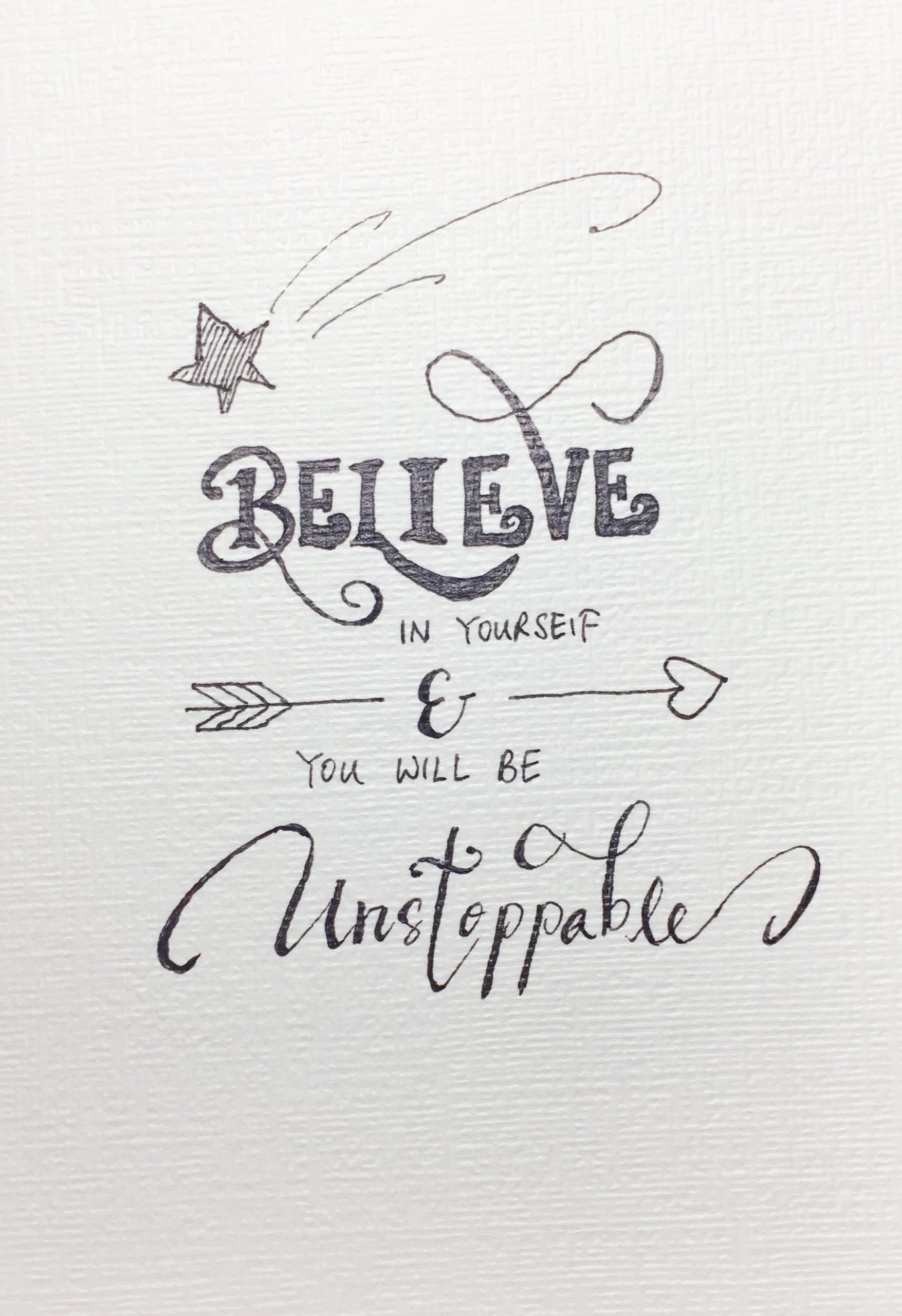 Believe in Yourself & You will be Unstoppable